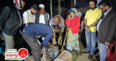 ফিরোজা বাছেদ মাস্টার ফাউন্ডেশন এর উদ্যোগে সহায়তা